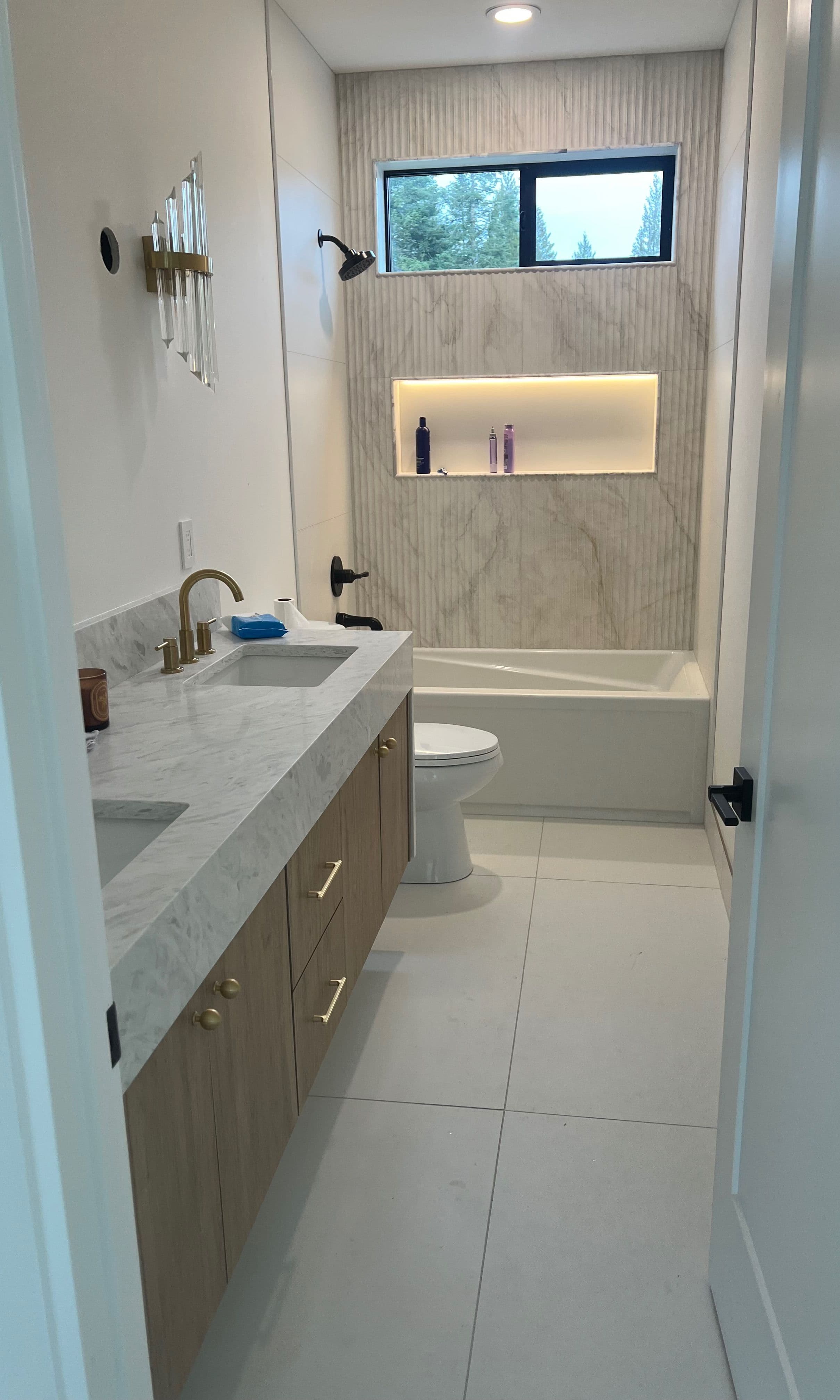 Shower Tile Installation